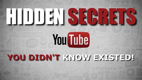 find hidden videos on youtube